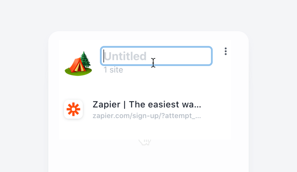 Change group name