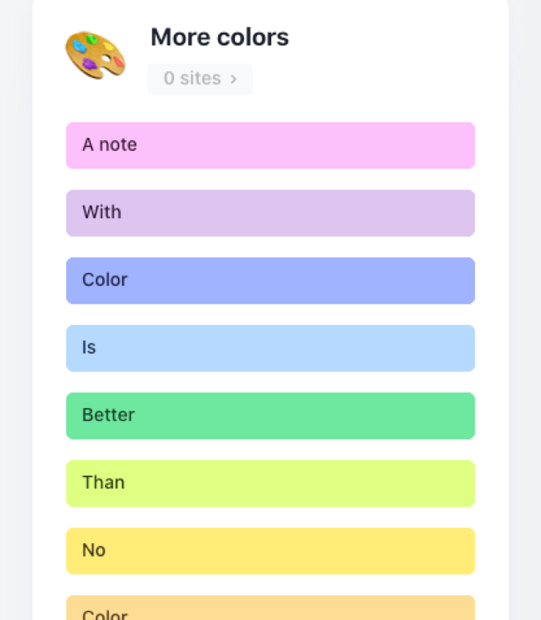 New colorpicker