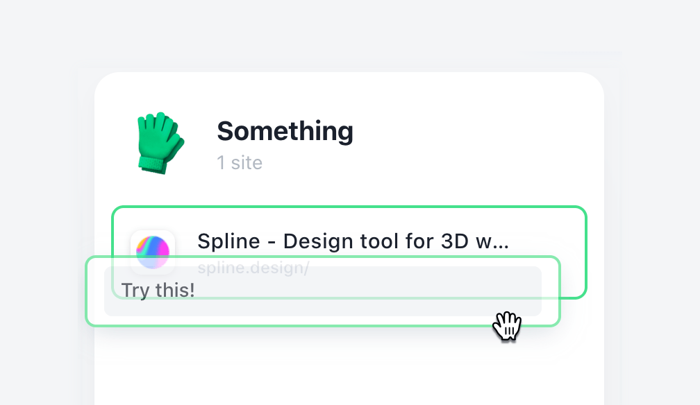 Combine two items