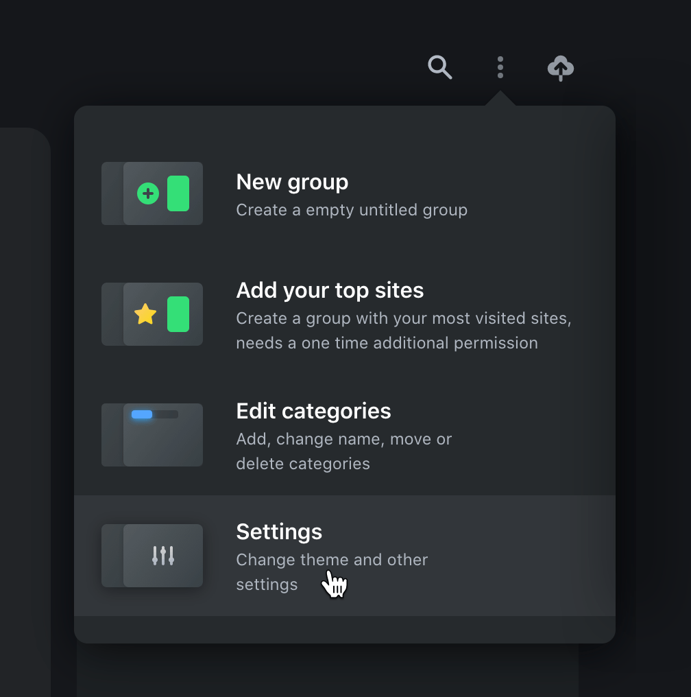 Dark mode switch