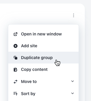 Duplicate group