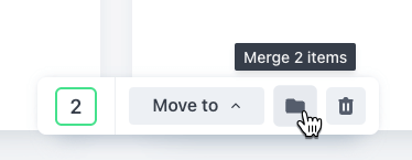 Merge sites