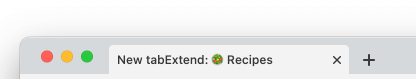 Workspace in site title