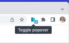 Toggle popover